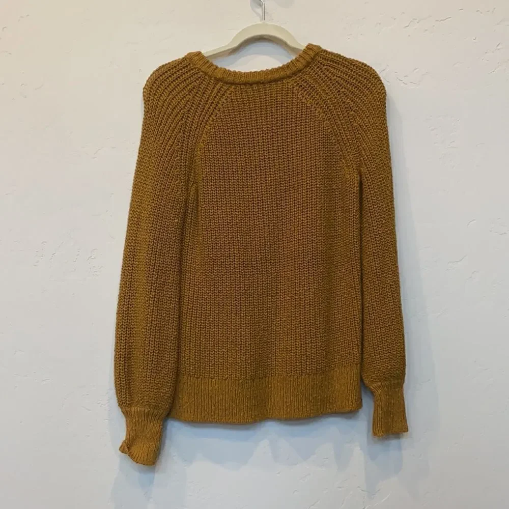 Madewell Mustard Sweater